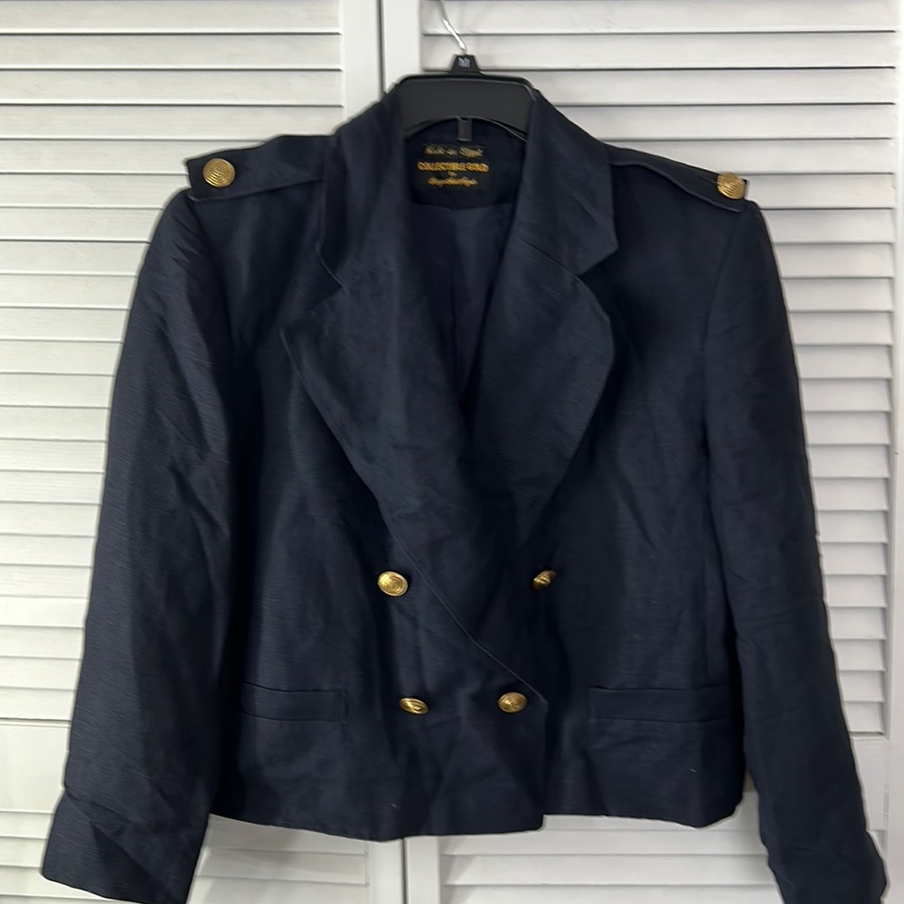 Blazer Navy Blue Collectible Gold by Giorgio Sari Argelo.